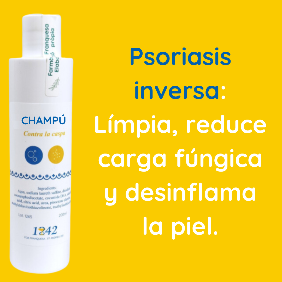 psoriasis inversa champú contra la caspa 1842